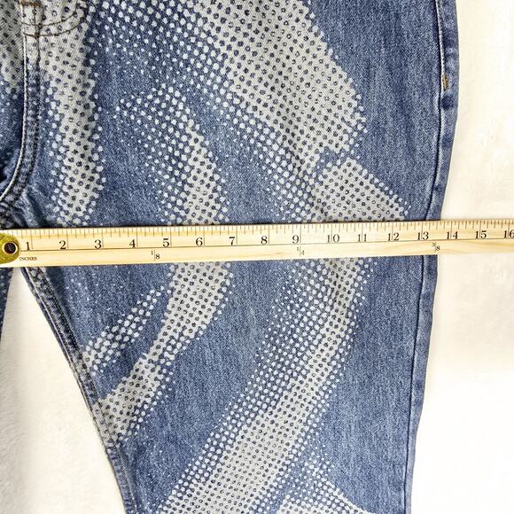 Chinatown Market Rose Parade Floral Straight Leg Jeans XL 36x30 Streetwear - Picture 12 of 14